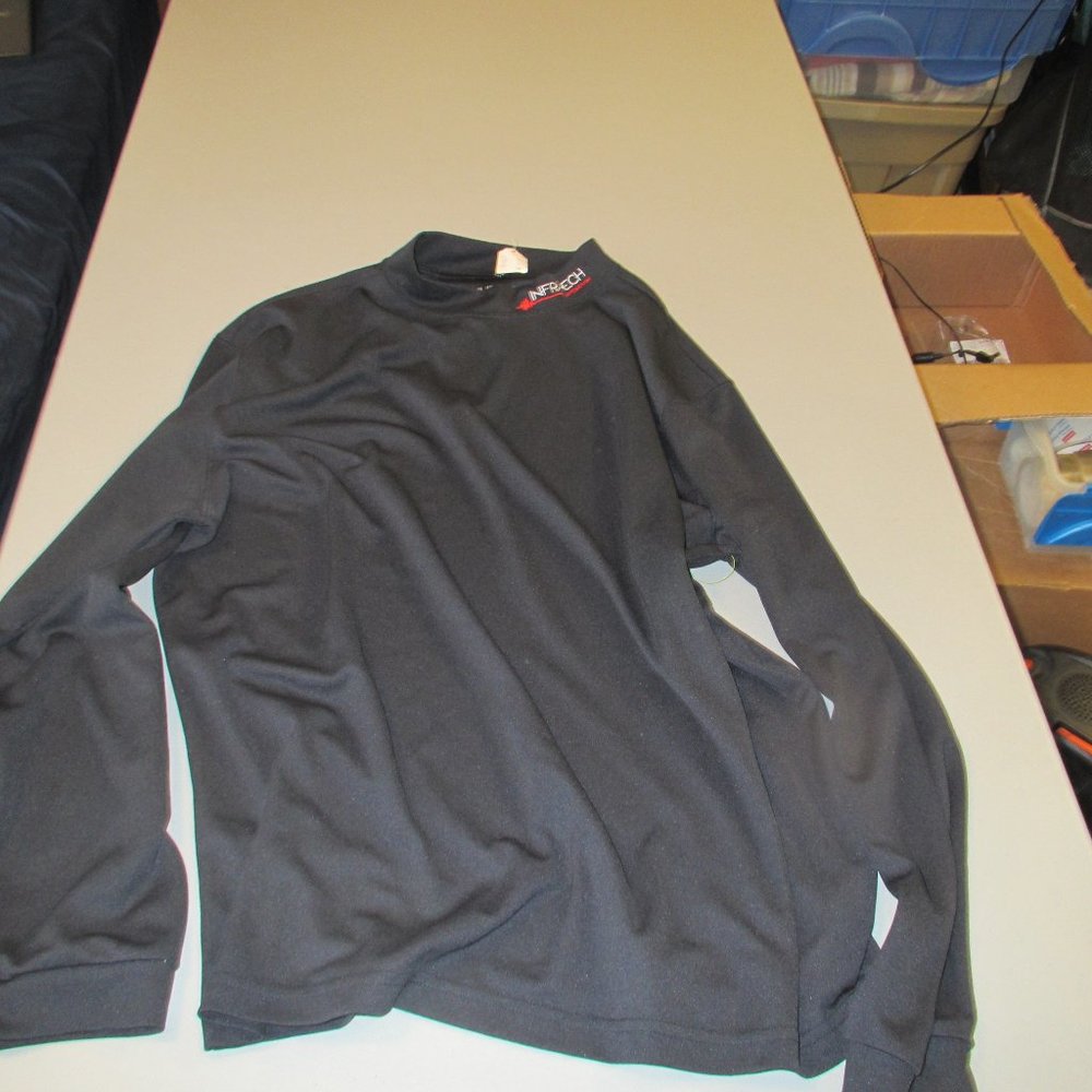 Black Guru Turtleneck Top Size XL New